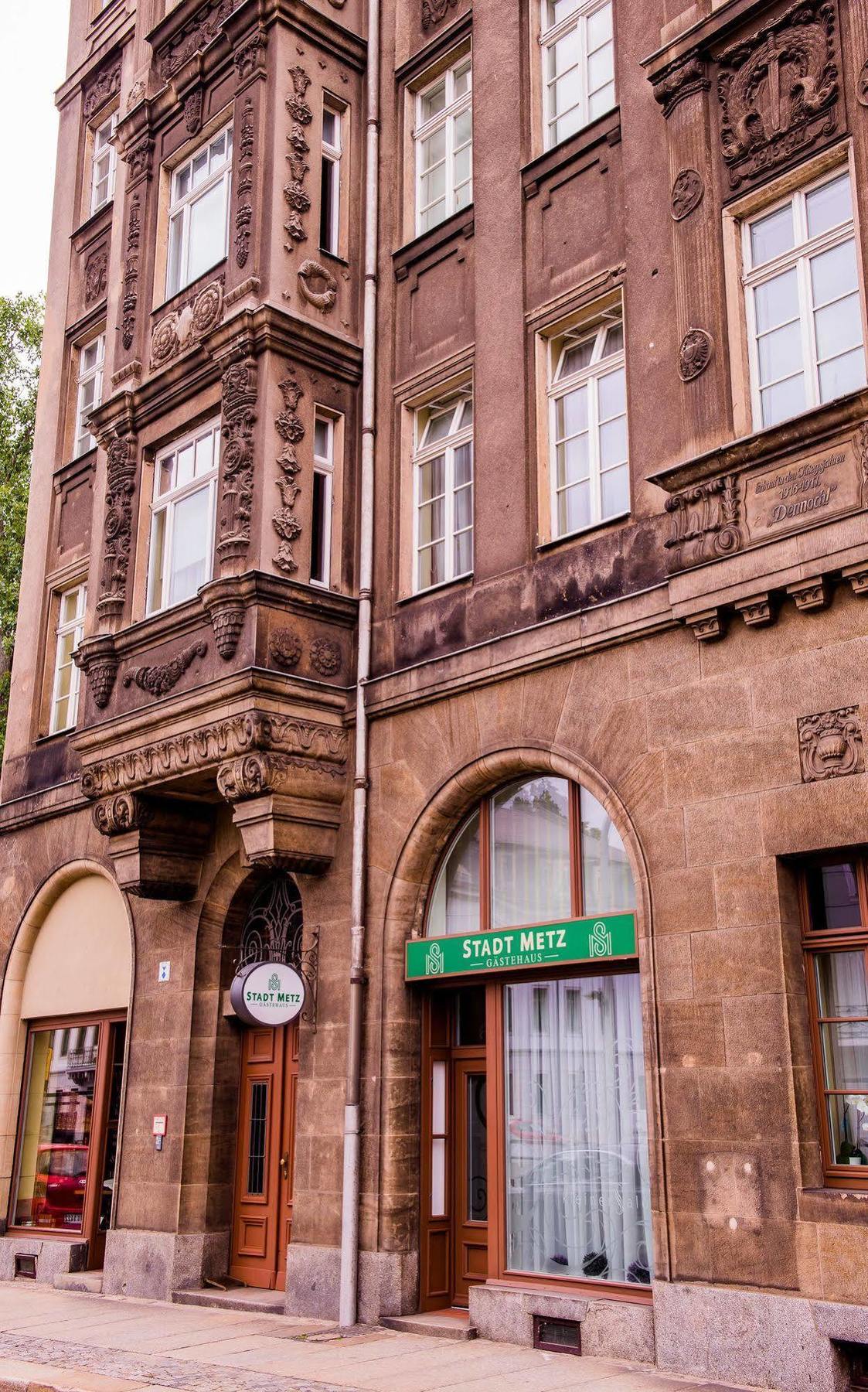 Apartmenthaus Stadt Metz Dresden Exterior foto